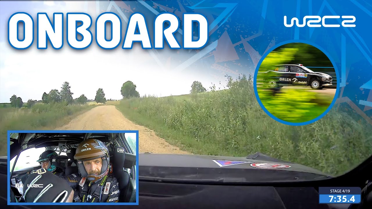 FULL ONBOARD - SS4 Kajetanowicz/Szczepaniak | WRC ORLEN 80th Rally Poland 2024