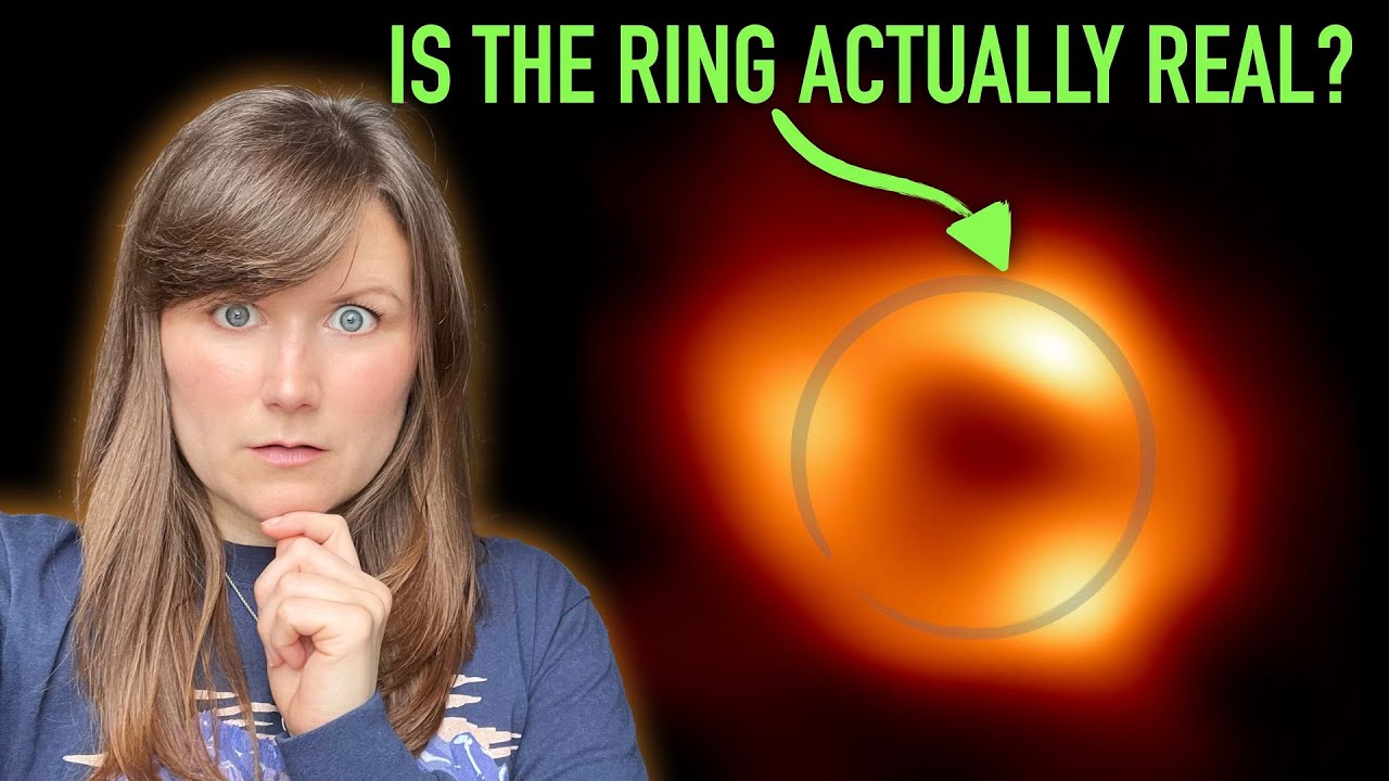 Is the famous black hole image 