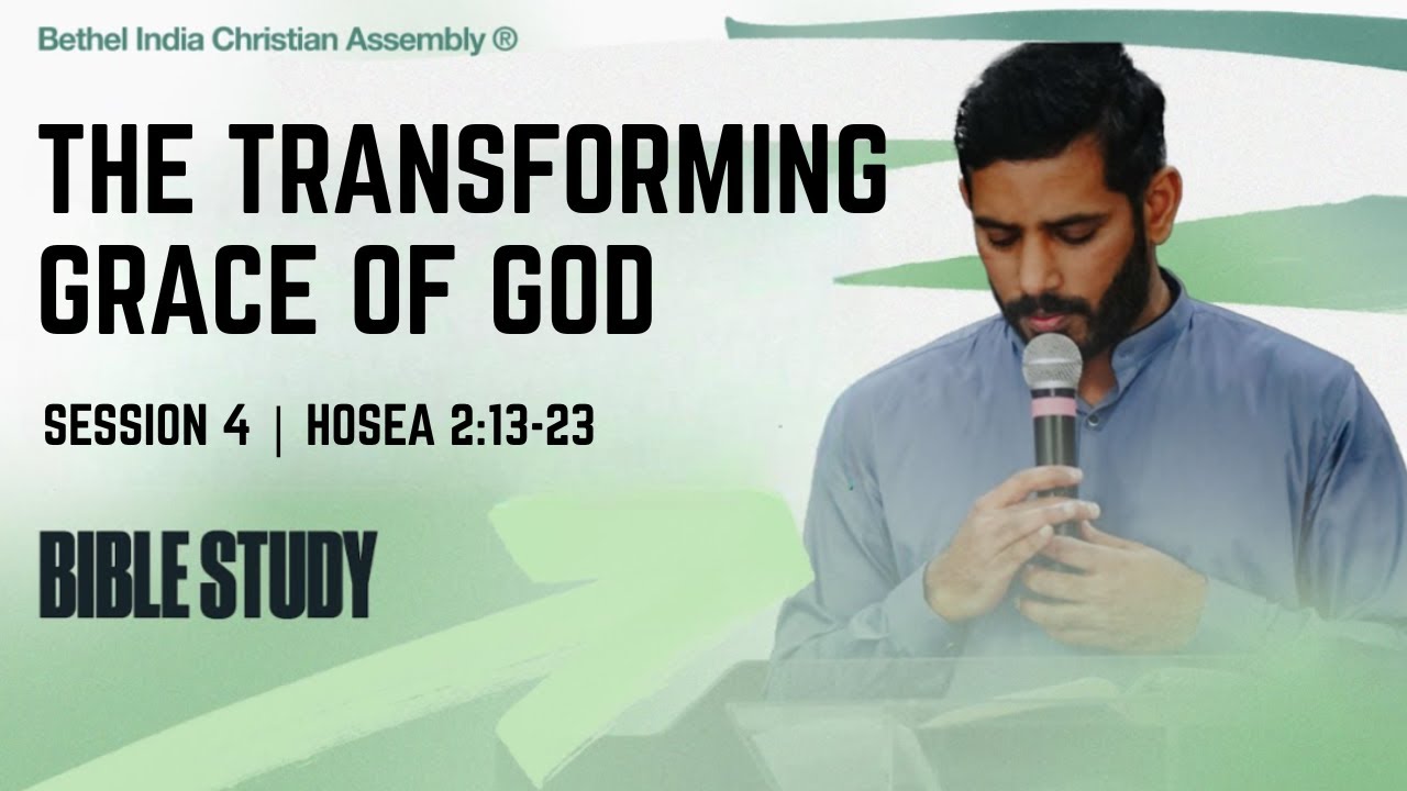 Gods Promises To Israel | Hosea 2:14-23 | Cyril Philip | Session 4