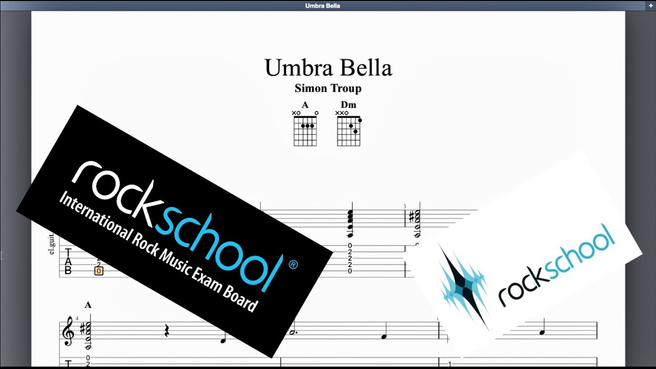 Umbra Bella Rockschool Grade 1 Guitar
