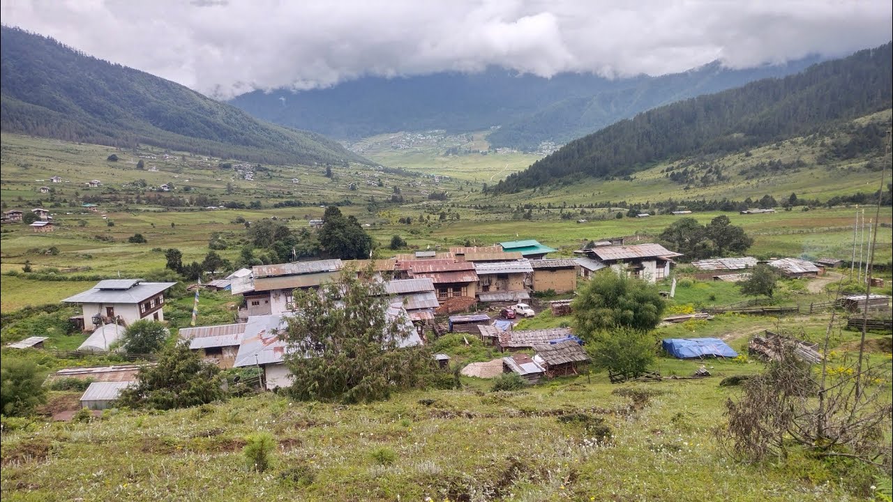 Enjoy the view of the valley and the peaceful winter scenery! #viral #vlog 