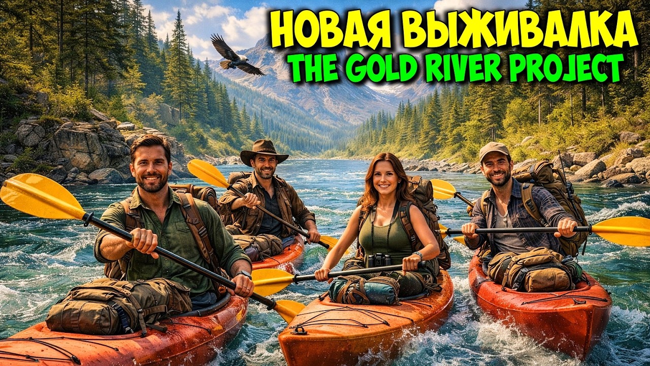 НОВАЯ ВЫЖИВАЛКА - The Gold River Project / ЗАГАДОЧНЫЙ БУНКЕР В ЛЕСУ ))) #2