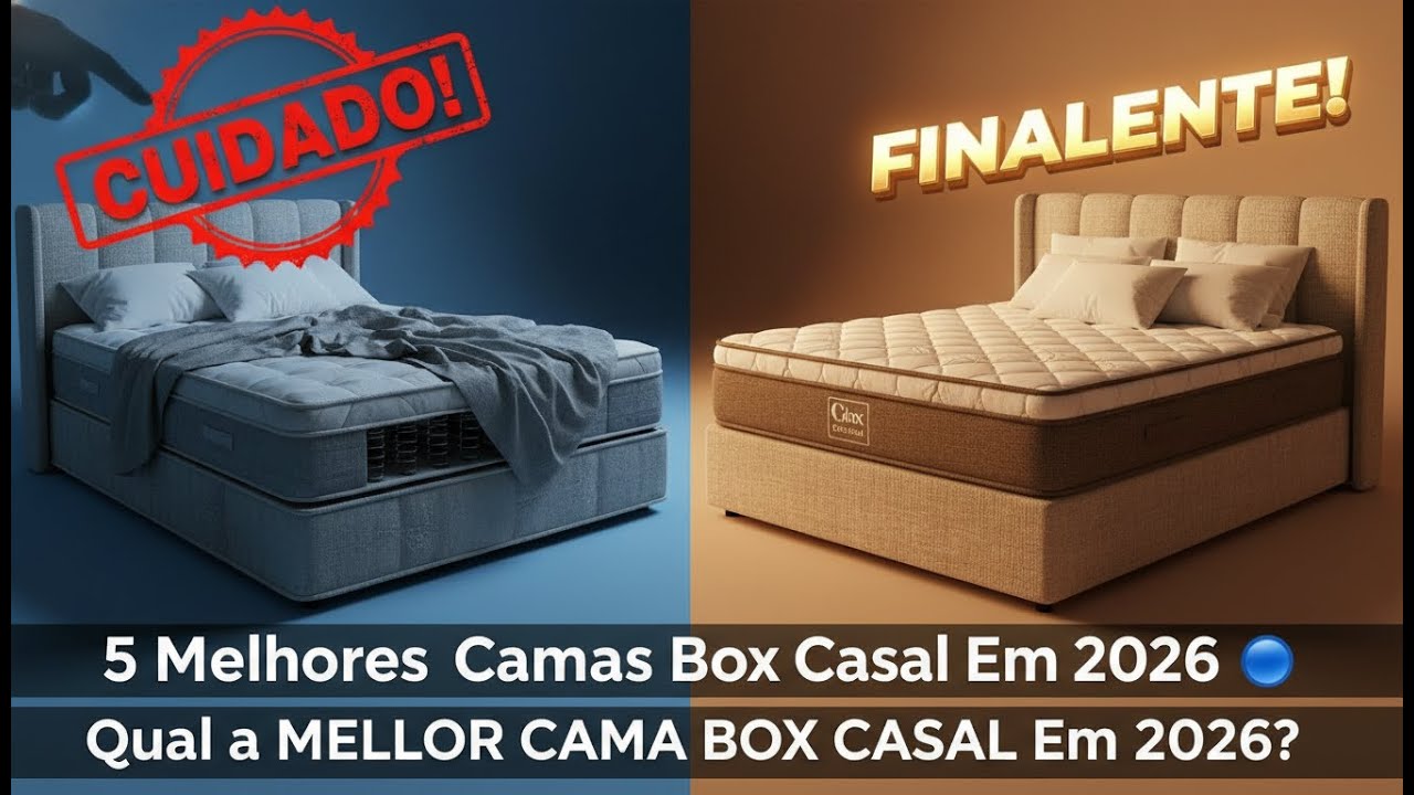 5 Melhores Camas Box Casal Em 2026 🔵 Qual a MELHOR CAMA BOX CASAL Em 2026?