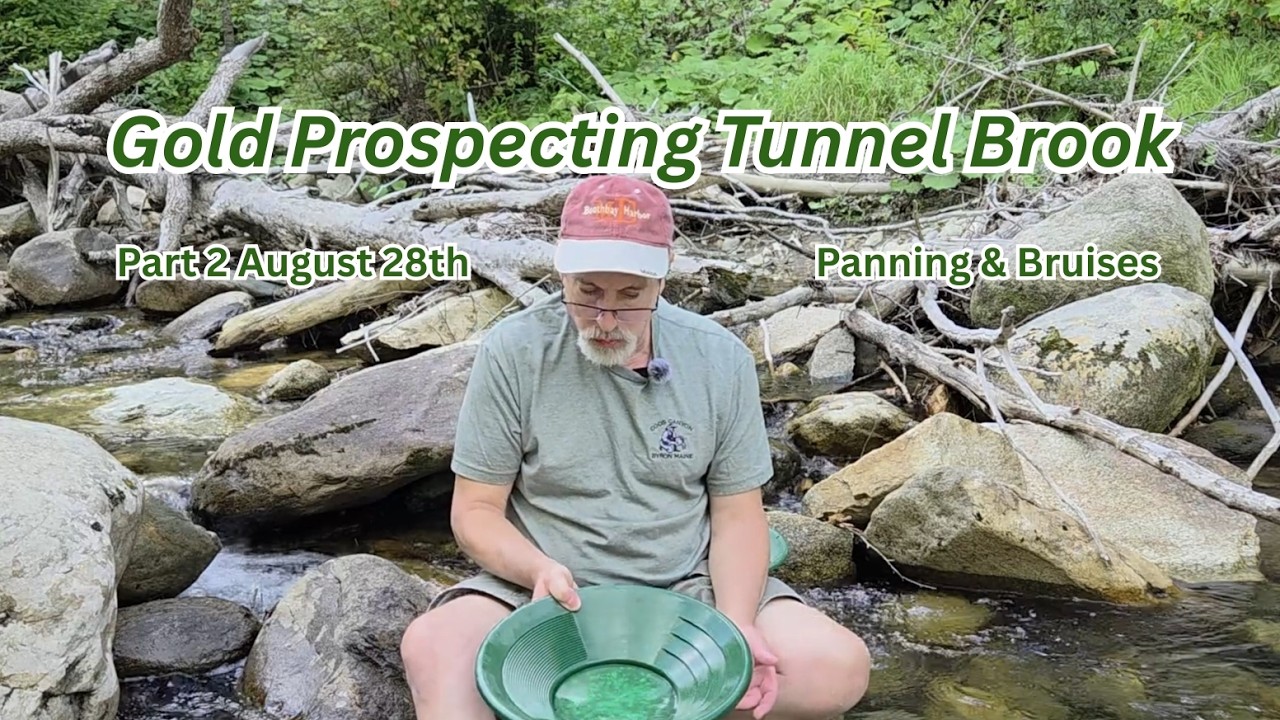 Tunnel Brook - Panning & Bruises - (August 28th Part 2)