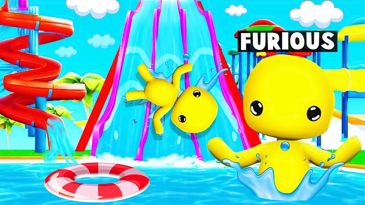 WOBBLY LIFE UNE JOURNÉE D'AVENTURE DANS UN PARC AQUATIQUE AVEC FURIOUS