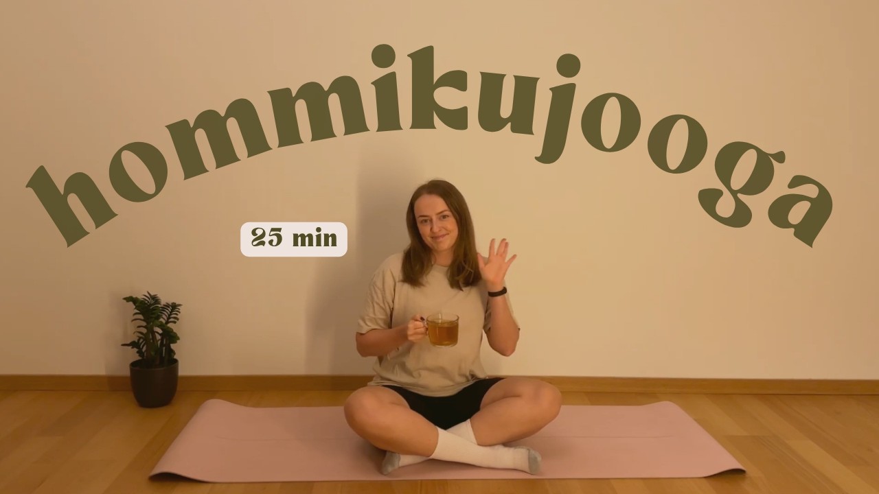 25 min│pehme hommikujooga 🌞