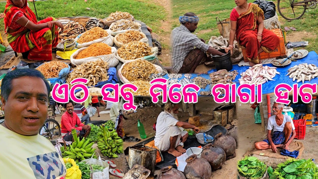 ଏଠି ସବୁ ମିଳେ ପାଗା ହାଟ l Paga Hata, Cuttack l Gouranga Nayak Odia Vlogs