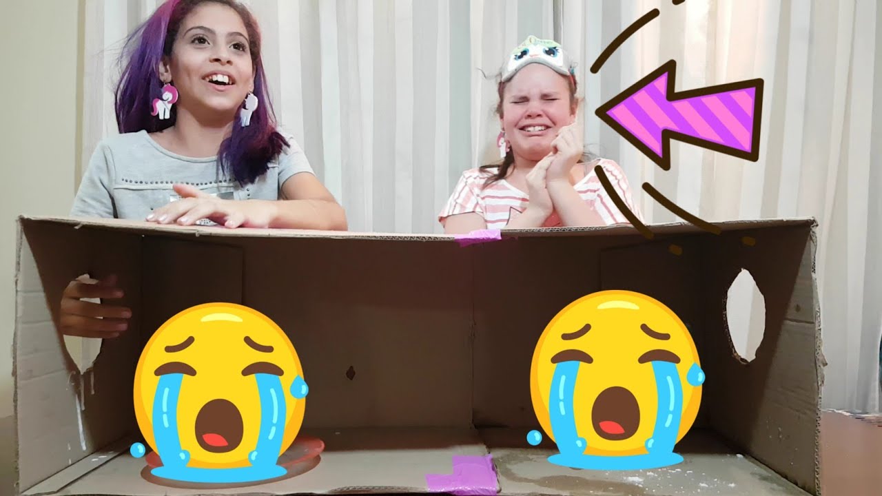 O QUE TEM NA CAIXA (Box Challange)- Muito Medo!