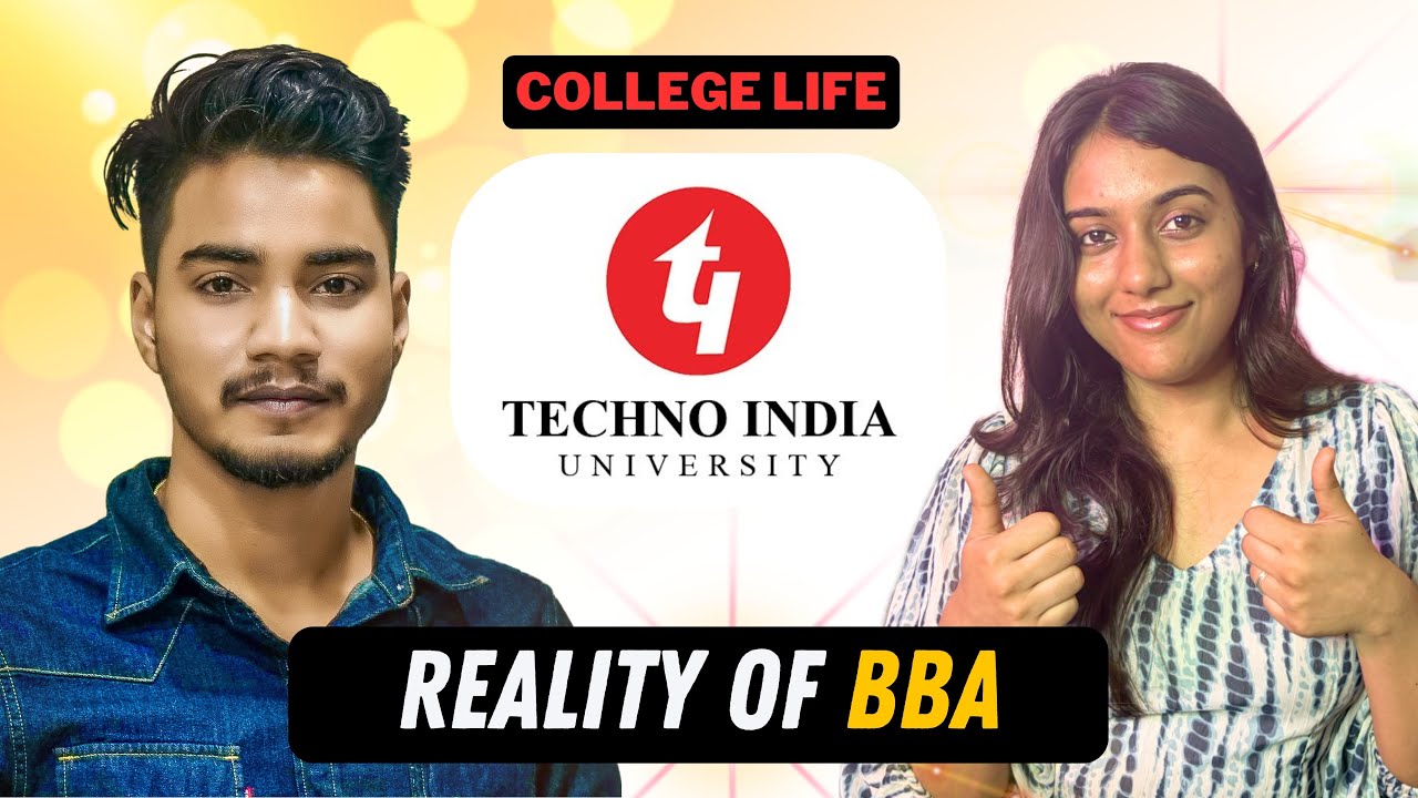 BBA at Techno India University: Internships, Campus Vibes & Student Life | Honest Review🚨Kolkata👩‍🎓