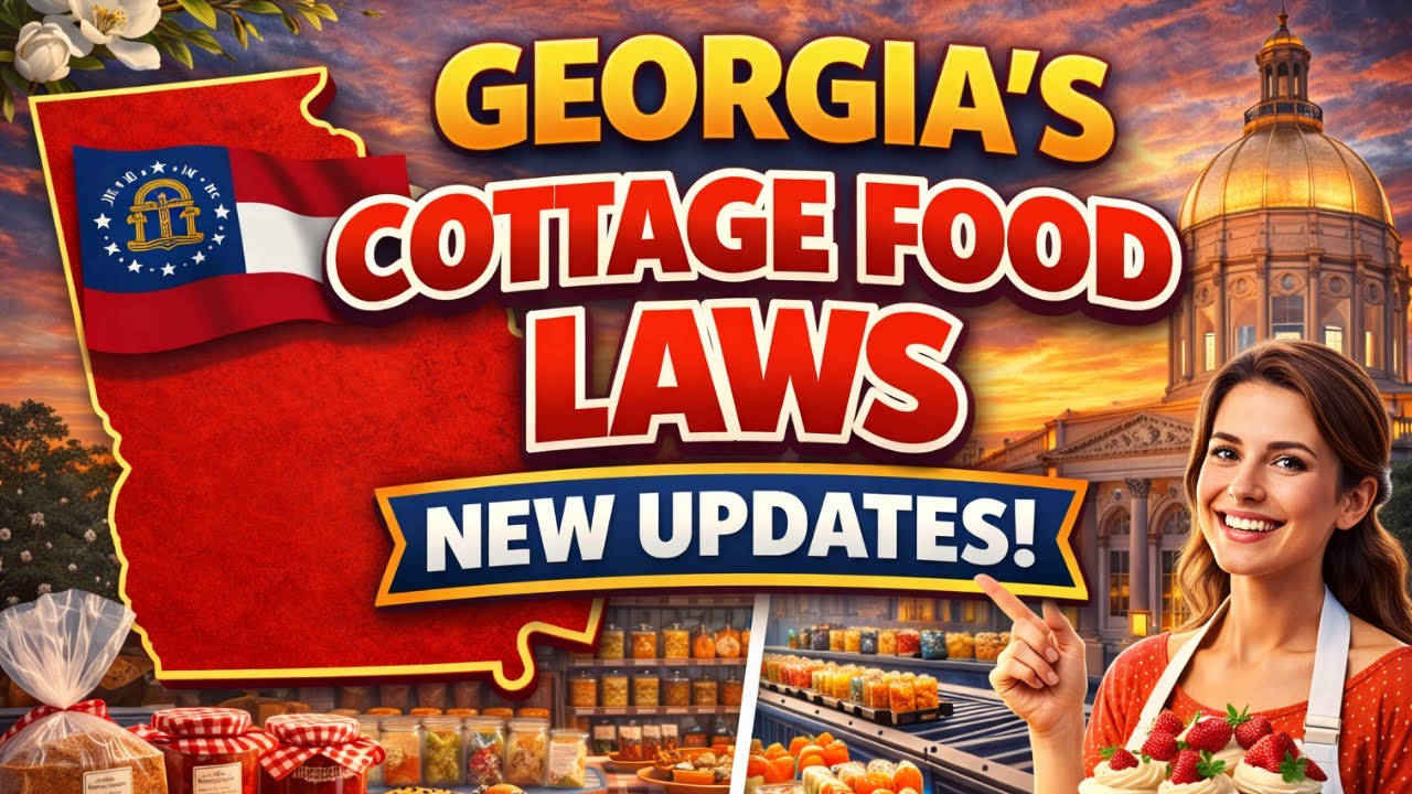 Georgia Cottage Food Laws UPDATES 2025 Homebased food business Georgia