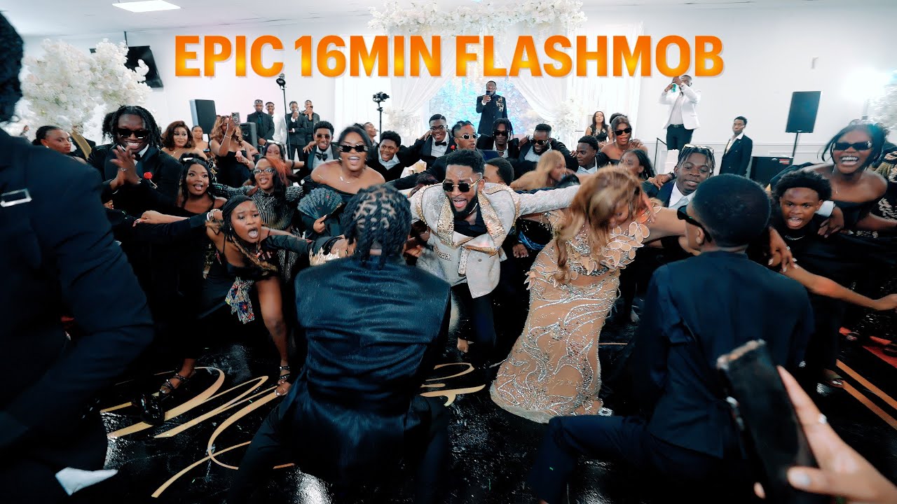 FLASHMAK MERVEIL & BLANDINE (16min congolese wedding entrance)