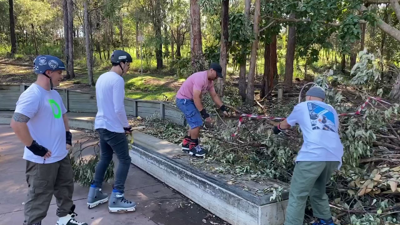 LowKool Crew take on Underwood Skate Park