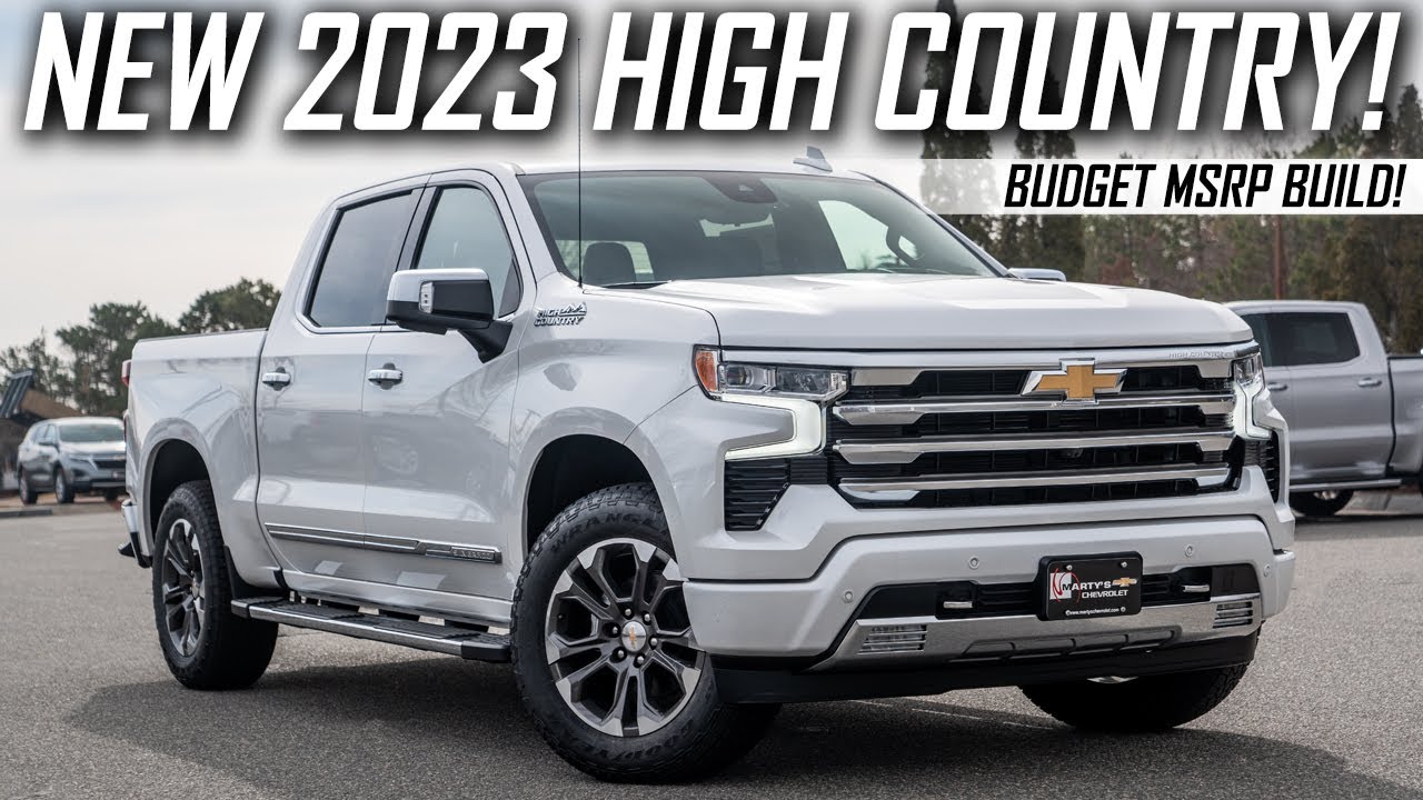 New 2023 Silverado High Country | $70,000 MSRP!