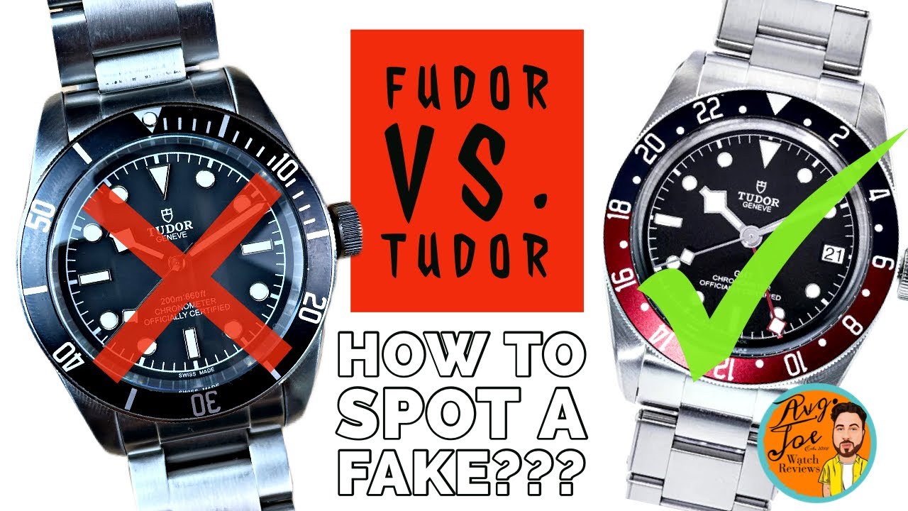 КАК распознать поддельные часы TUDOR или часы любого другого бренда!