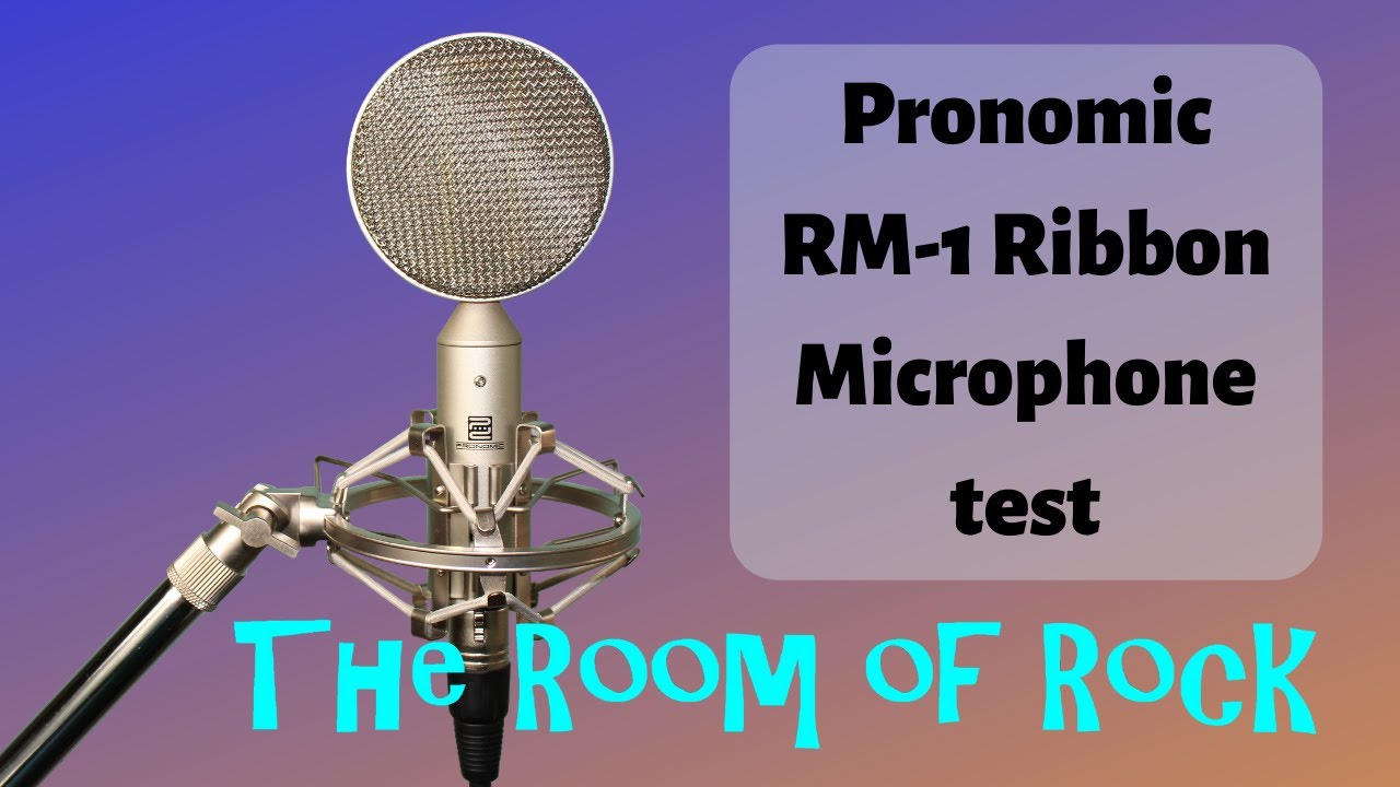 Budget Ribbon Microphone Test