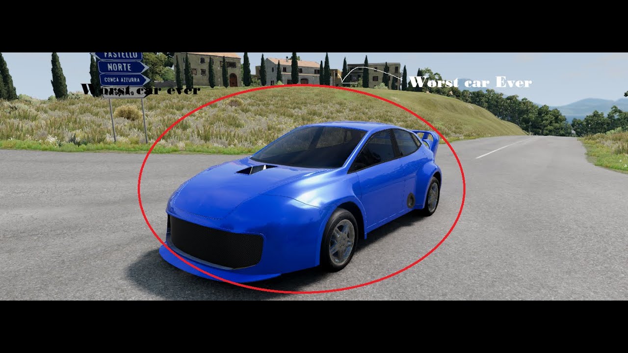 I made what is most likely the worst car Automation and BeamNG have ever seen