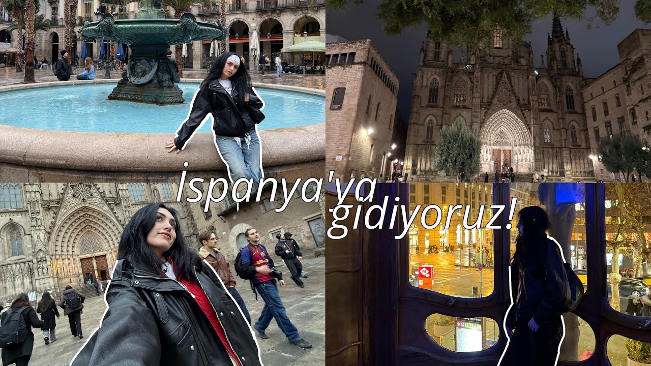 AŞKIN IN BARCELONA🇪🇸✨🪭| P1 #yurtdışıvlog
