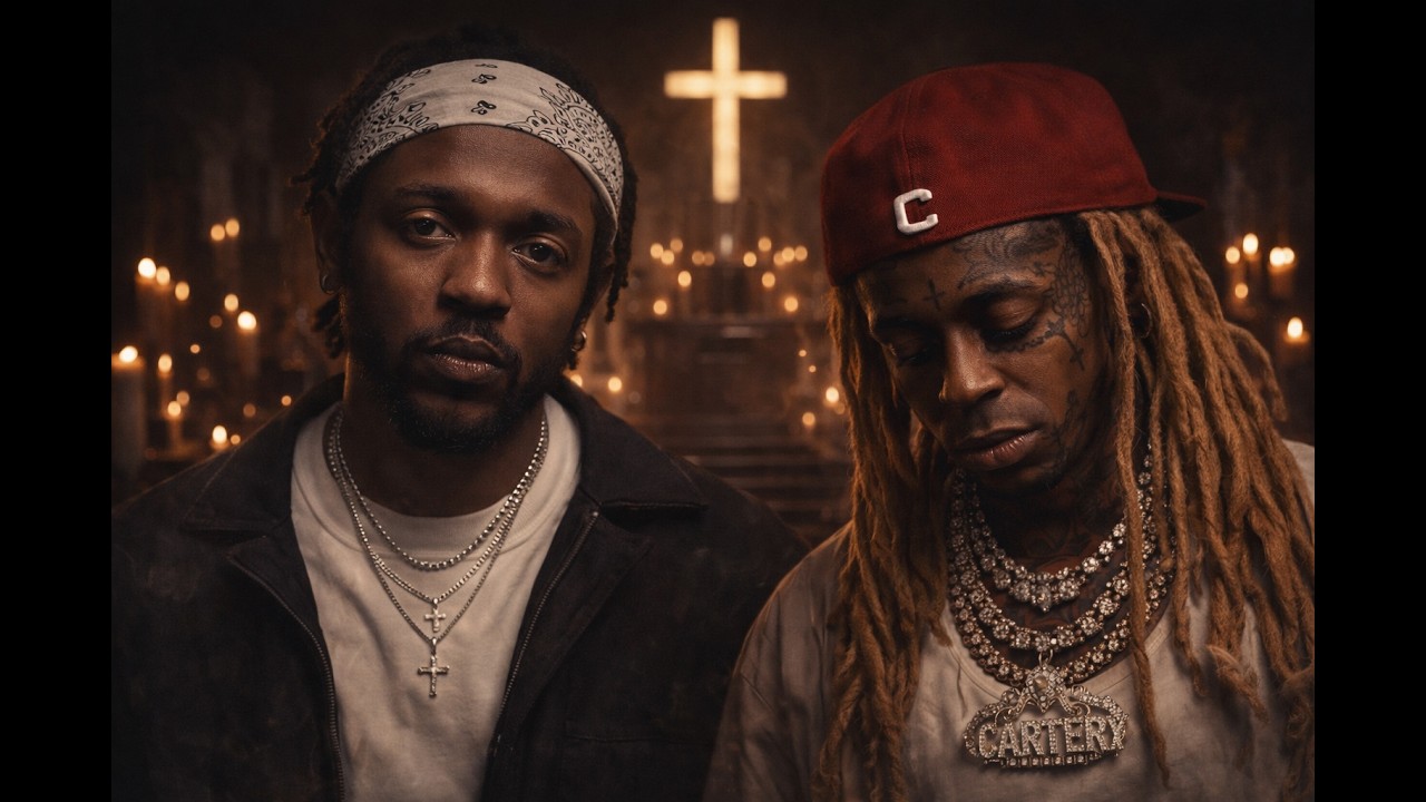 Kendrick Lamar and Lil Wayne - Nights Without Peace (Lyrics video)