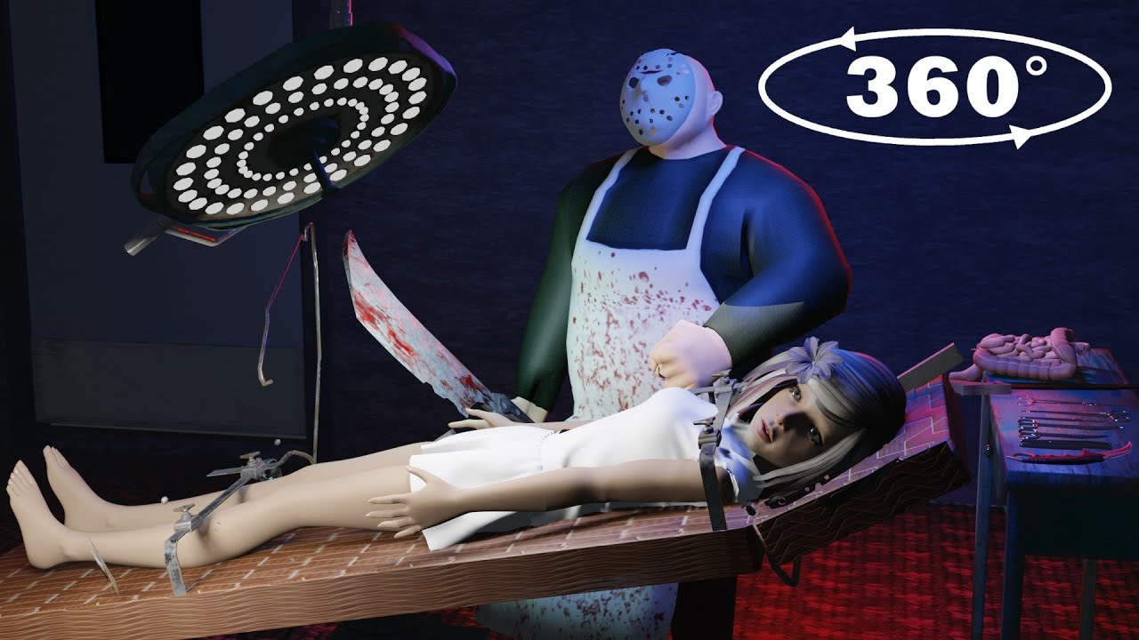 360 Video. Hospital VR (horror)