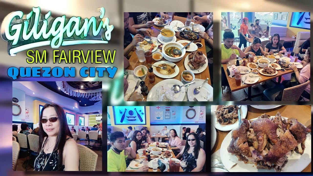 Giligan's Restaurant -SM Fairview Quezon City! ll SKIPPING TIN!