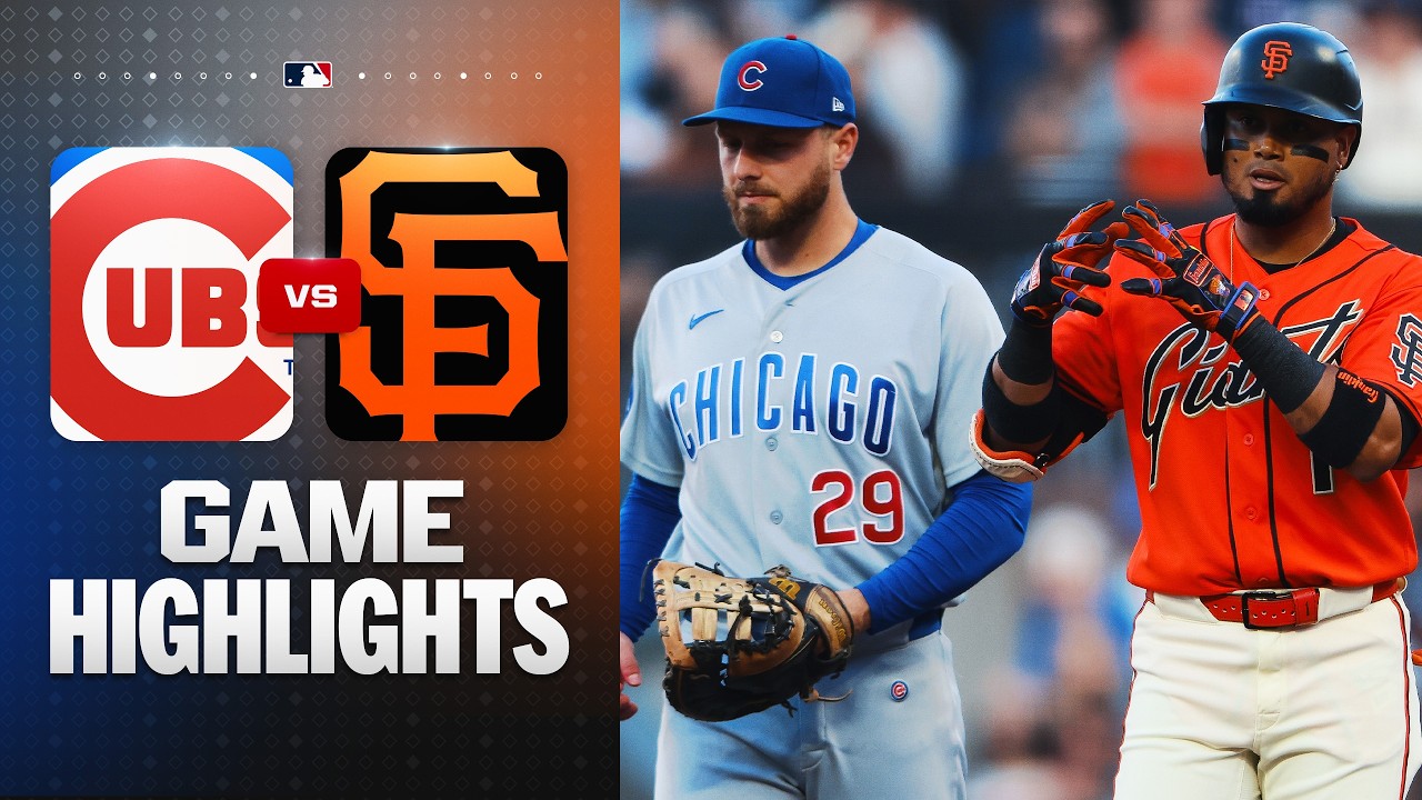 Cubs vs. Giants Game Highlights (6/12/26) | MLB Highlights