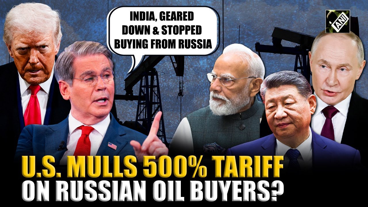 U.S. Treasury Secy Bessent highlights India stopping Russian oil under 25% tariff at Davos