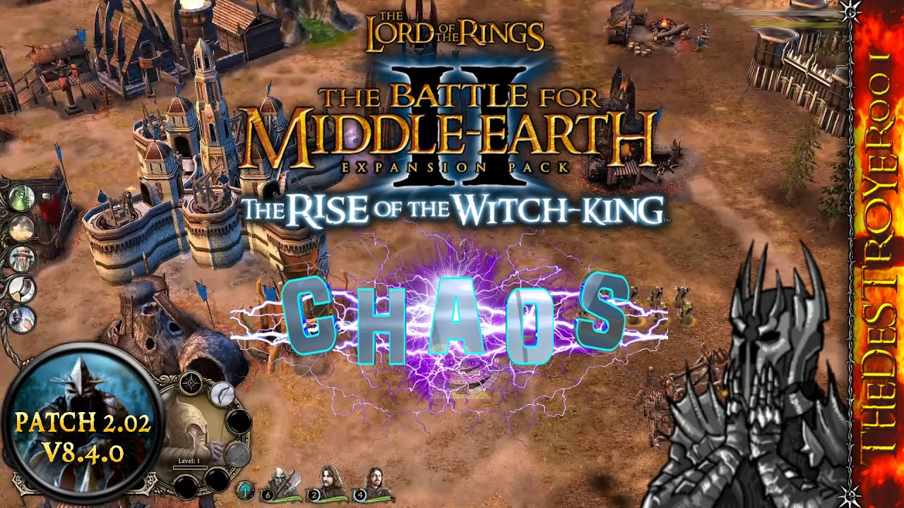 One Faction Just Isn't Enough | CHAOS 4V4 | LotR BFME2 RotWK 2.02