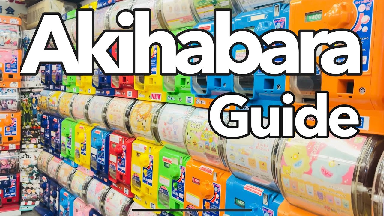 Akihabara Guide 🇯🇵 Anime, Gachapon & Hidden ¥630 Ramen | Tokyo Vlog