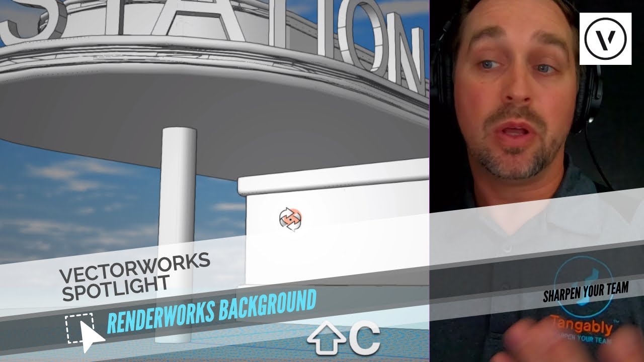 Vectorworks Spotlight RENDERWORKS BACKGROUND