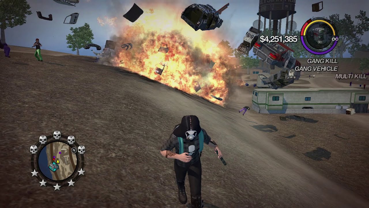 Saints Row 2 Low Gravity Mayhem (Sons Of Samedi)