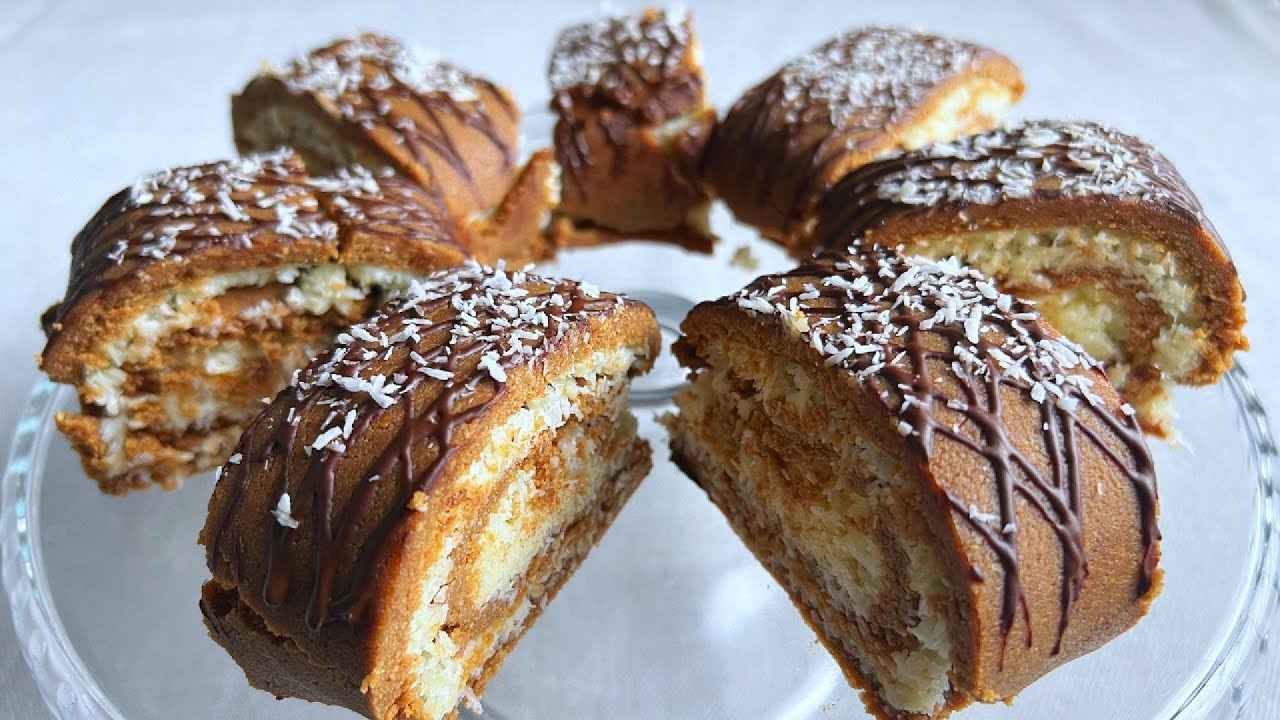 This No-Bake Roll Will Surprise You – So Rich and Coconutty