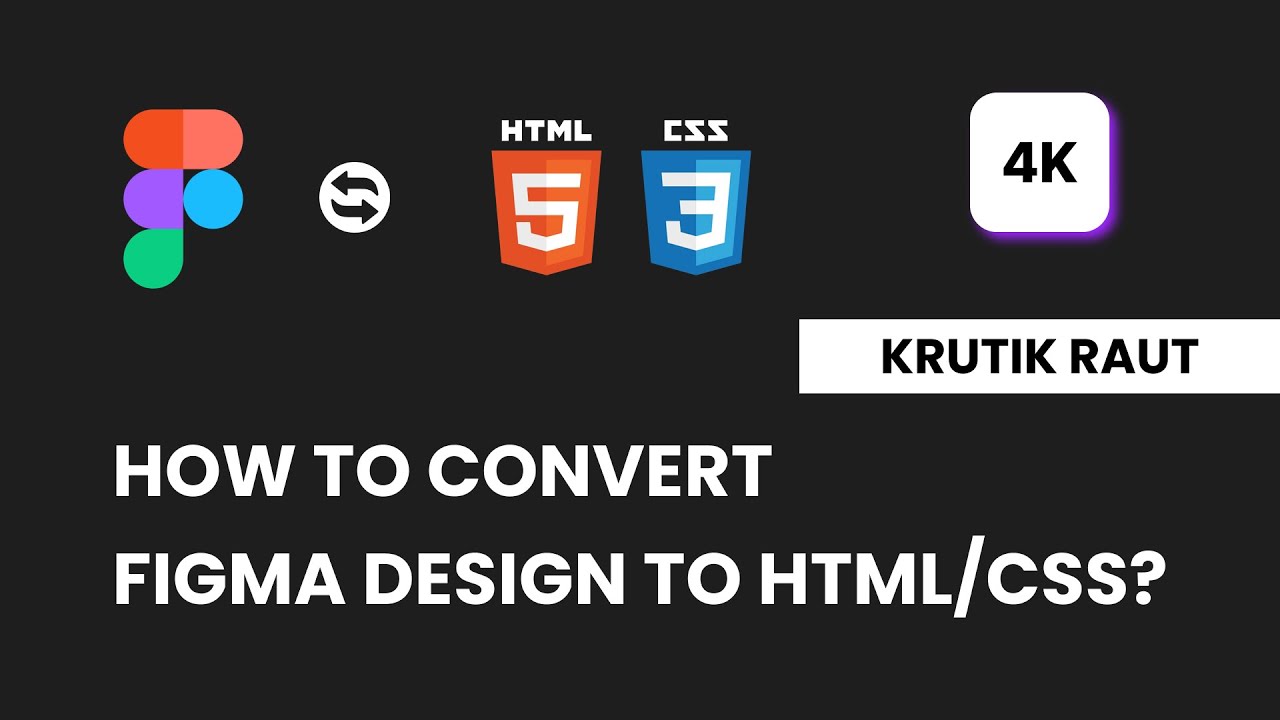 Figma to HTML/CSS