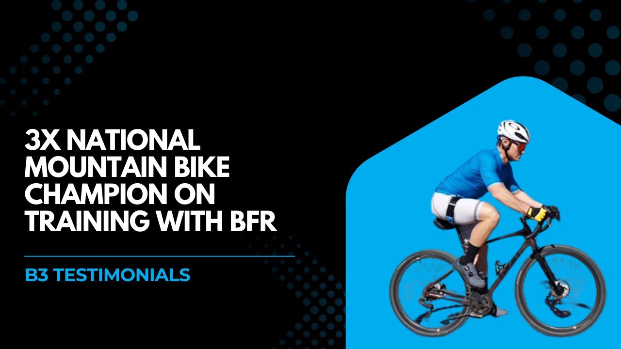 3x National Mountain Bike Champion Brentt Ramharter on Training with BFR