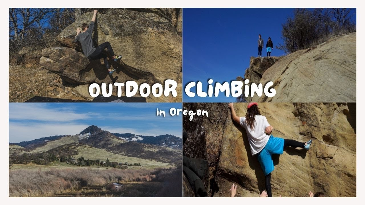 outdoor climbing in southern oregon at 📍emigrant lake❄️🗻