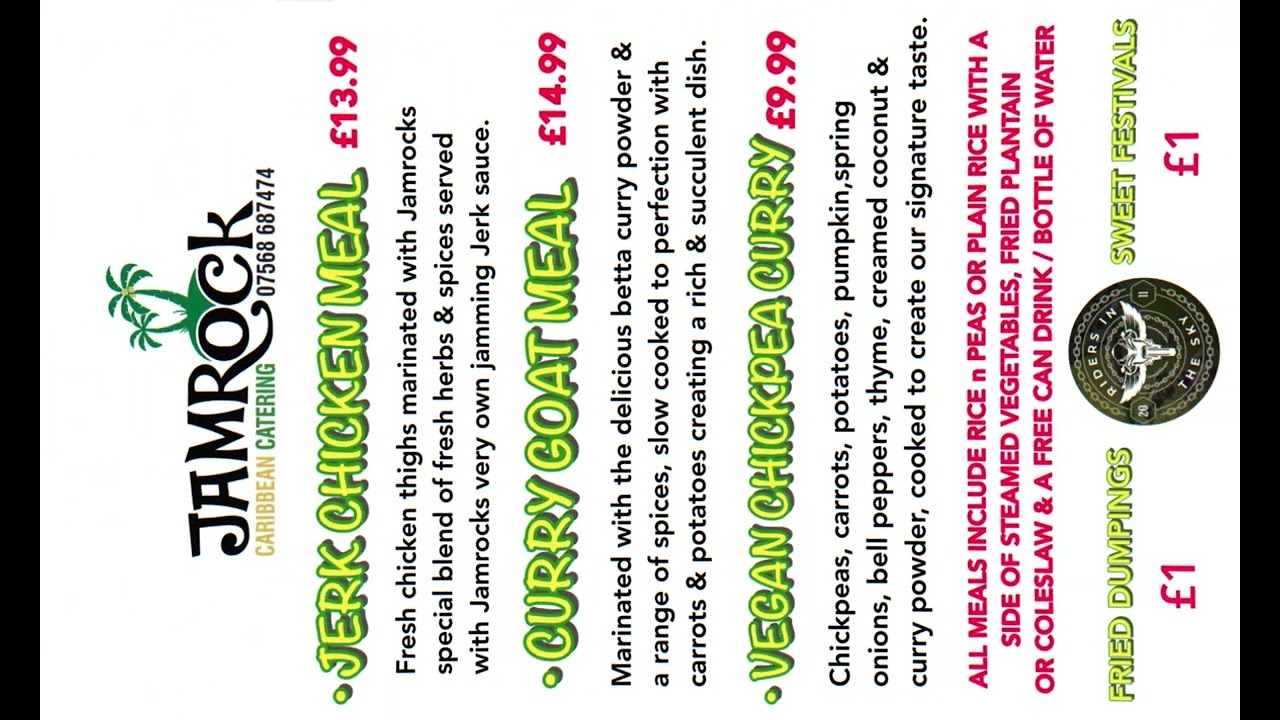 DAMIEN MARLEY SONGS / RITSDAY MENU