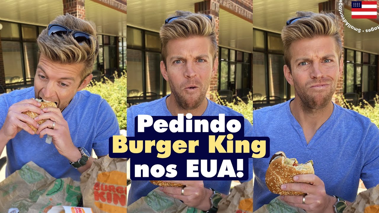 PEDINDO FAST FOOD EM INGLÊS 🍔🍟
