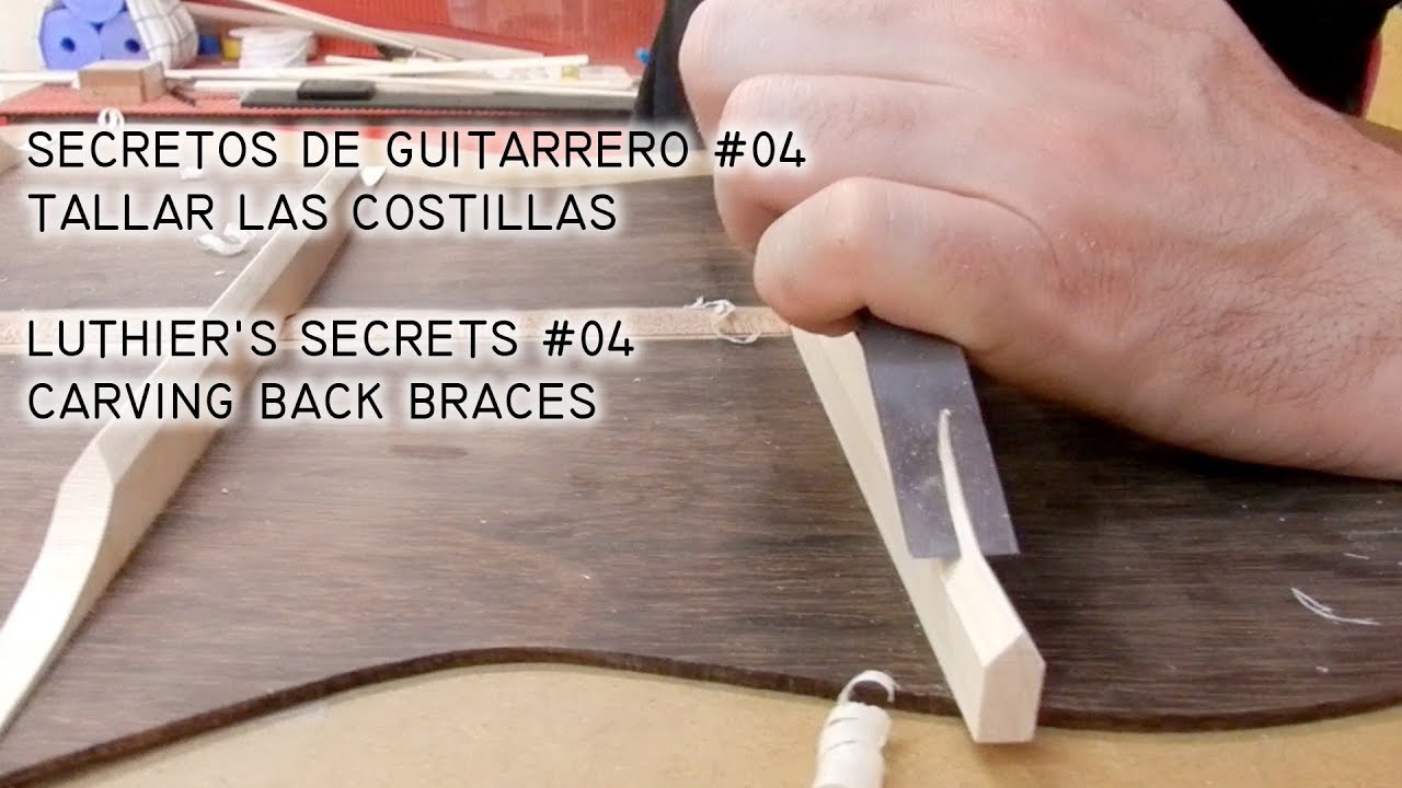 Secretos de Guitarrero #04 · Cómo tallar las costillas de la guitarra