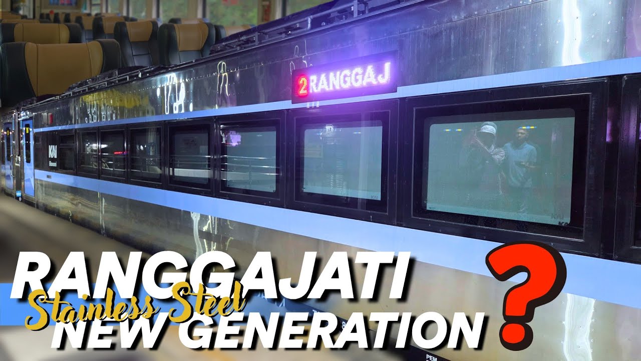 SAH PUNYA KA RANGGAJATI⁉️ PENGIRIMAN KERETA STAINLESS STEEL NEW GENERATION TERBARU MADIUN CIREBON