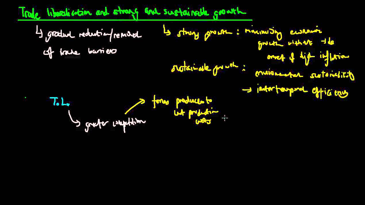 Trade Liberalisation and Economic Growth