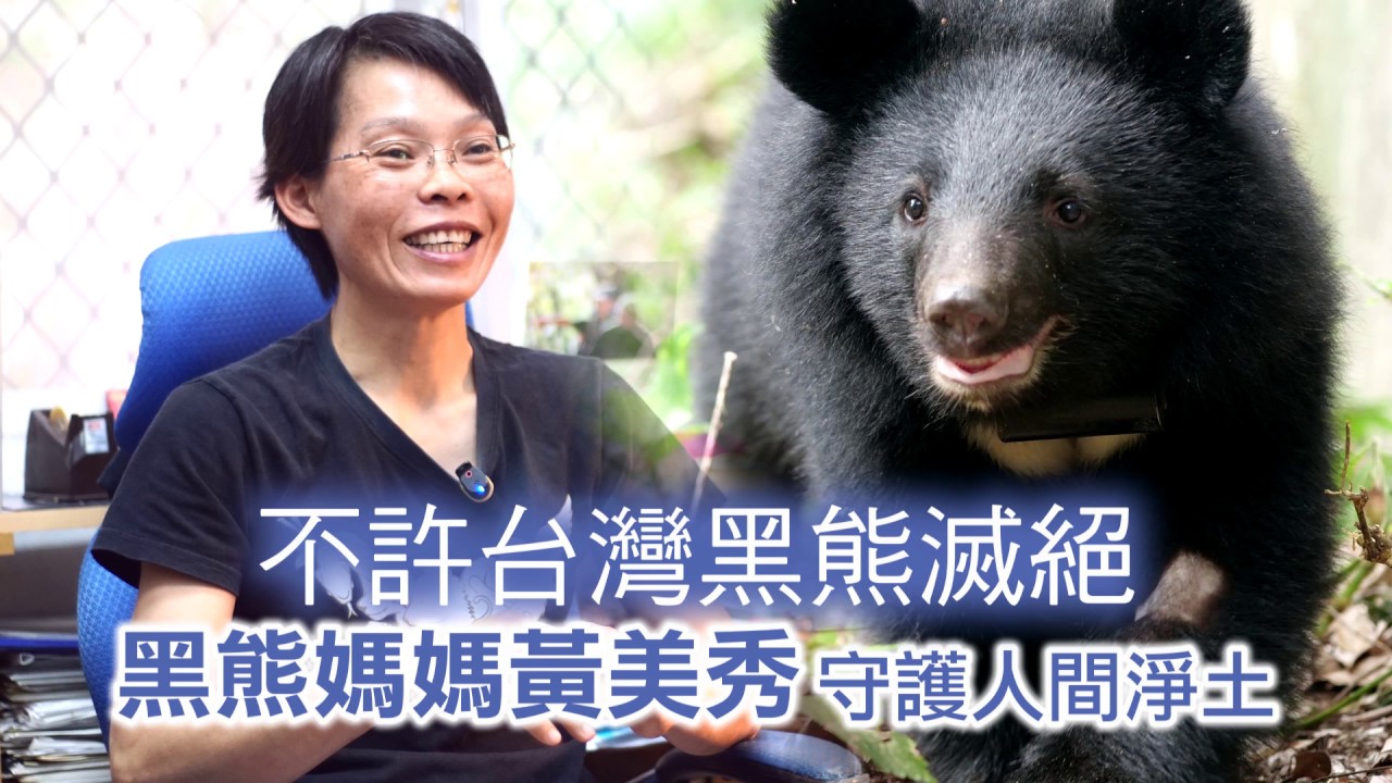 【蘋中人】「有熊的森林才有靈魂」　黑熊媽媽深山做研究先寫遺囑| 微視蘋 | 台灣蘋果日報