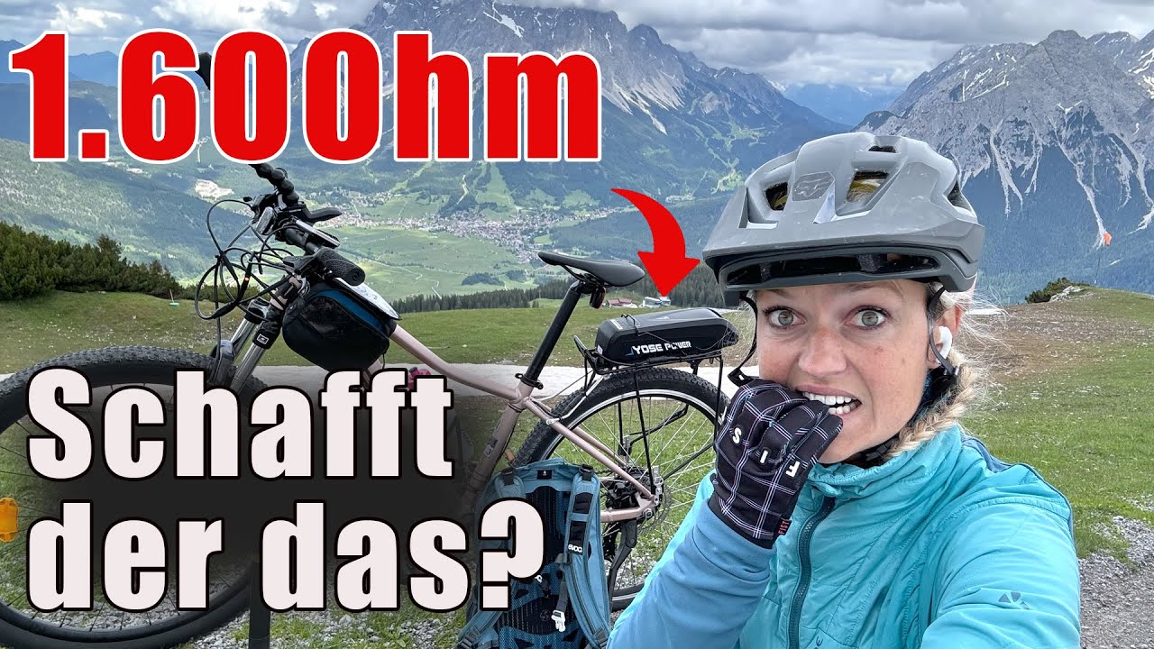 MTB zum E-MTB Umbau und Mega-Tour zum Grubigstein in der Zugspitzarena - YosePower Boost
