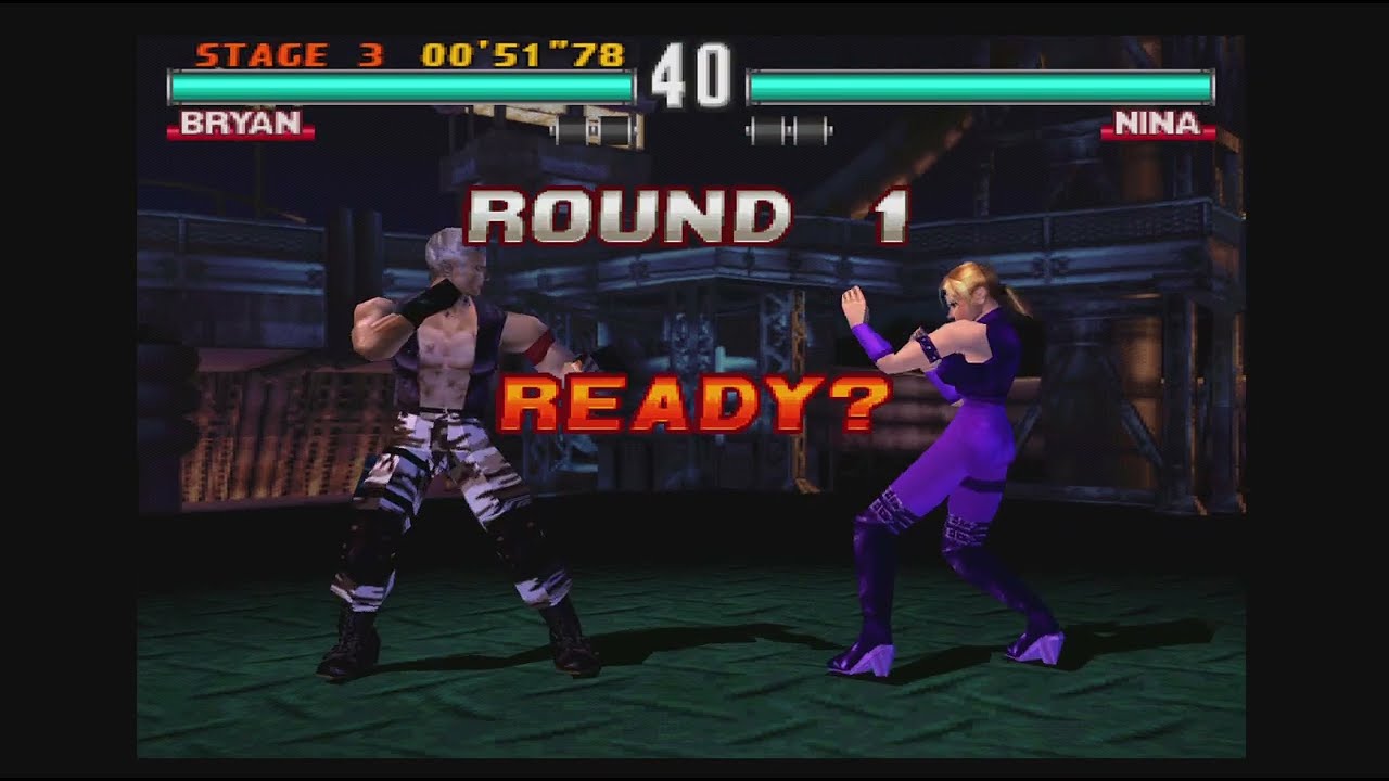 TEKKEN 3 - Bryan Fury (Arcade Mode)