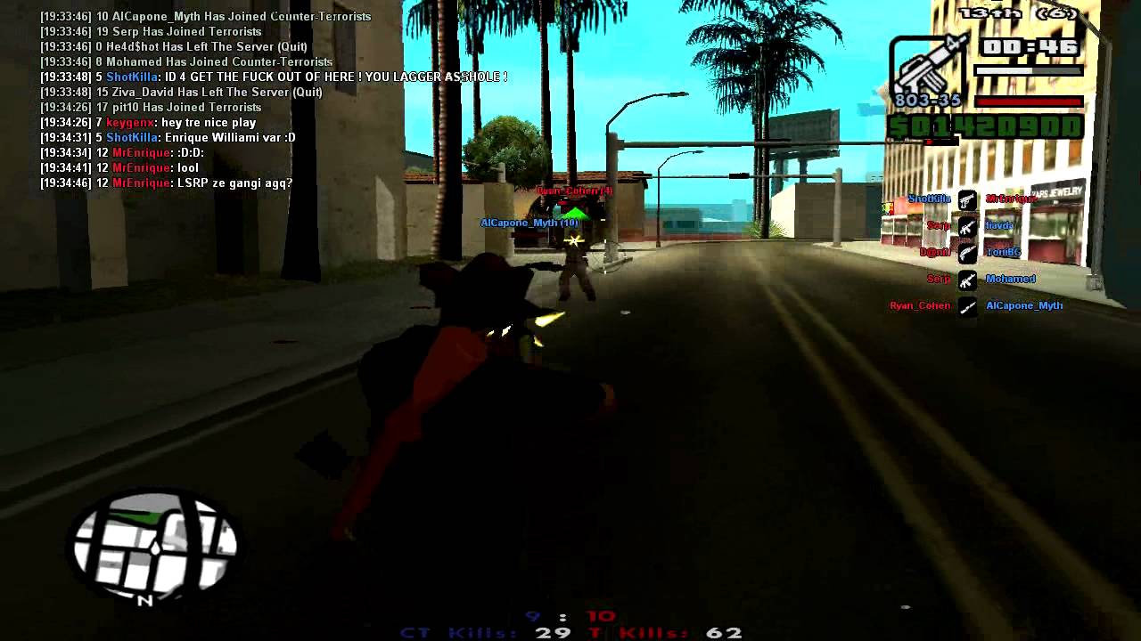 [Cessil's Server: SAMP] Ryan_Cohen - Health Hacks