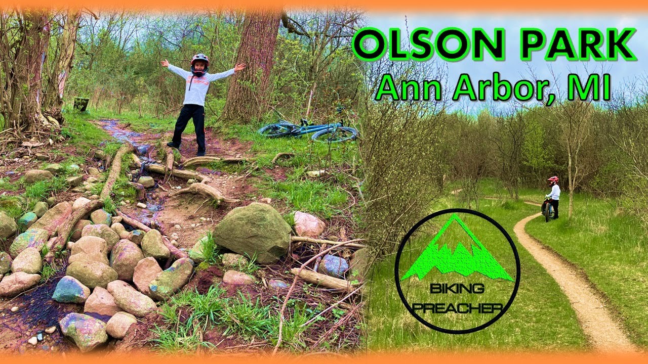 Mountain Biking Olson Park (Ann Arbor, Michigan)