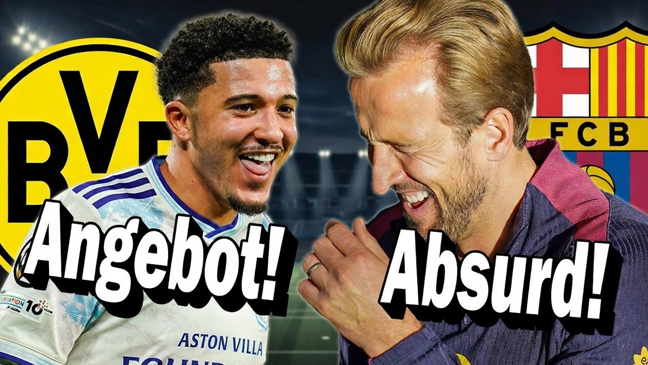 BVB bereitet Sancho-Angebot vor! Kane KLARTEXT über Barcelona-Wechsel!
