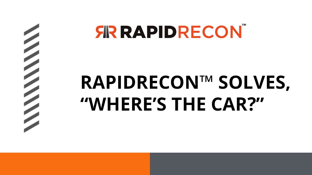 RapidRecon&trade; solves, 