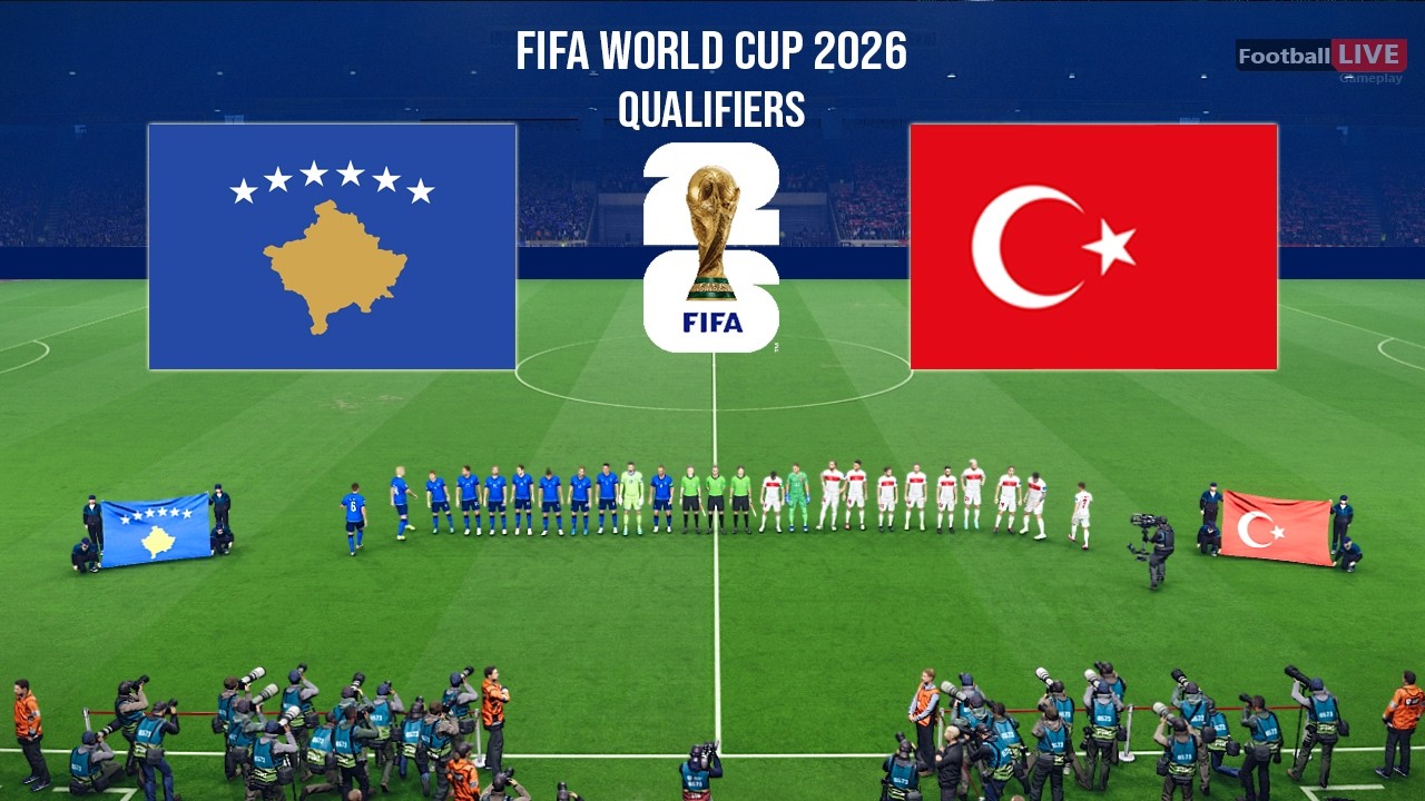 KOSOVO vs TURKEY - FIFA World Cup 2026 Qualifiers | Full Match Penalty Shootout | Simulation PES