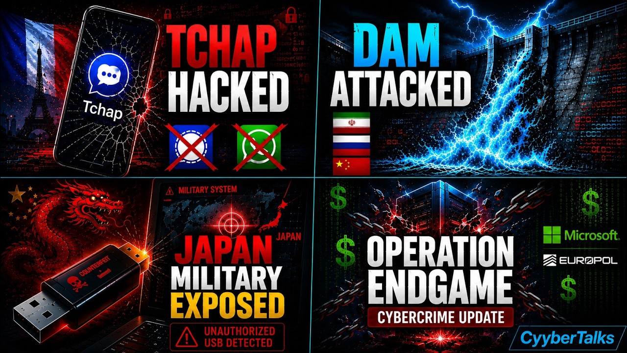 TCHAP HACKED || DAM ATTACKED || JAPAN MILITARY EXPOSED