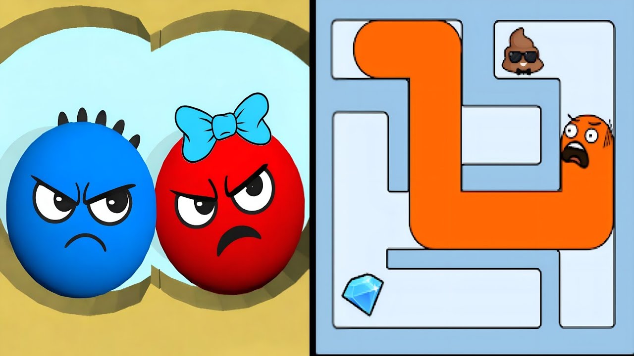 Счастливые шары 🆚 Лабиринт «Погладь меня» 🌽😡🔥 | Прохождение игры на максимальном уровне в режиме ...