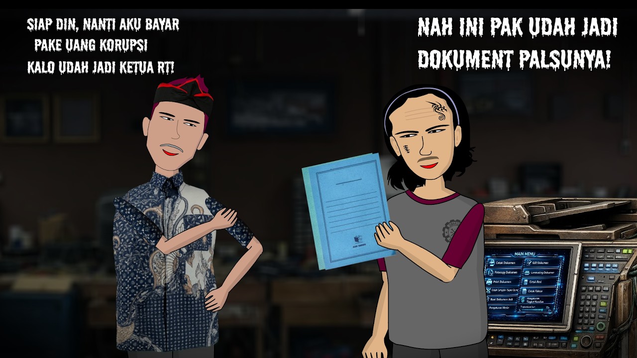 Azab Pembuat Dan Pengguna Dokumen Palsu‼️ANIMASI AZAB FULL MOVIE 🎬